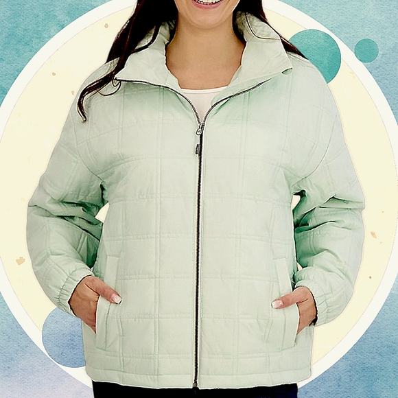 NWT Thermocloud Technology Quilted Puffer Jacket w Pockets XXL - Picture 14 of 16